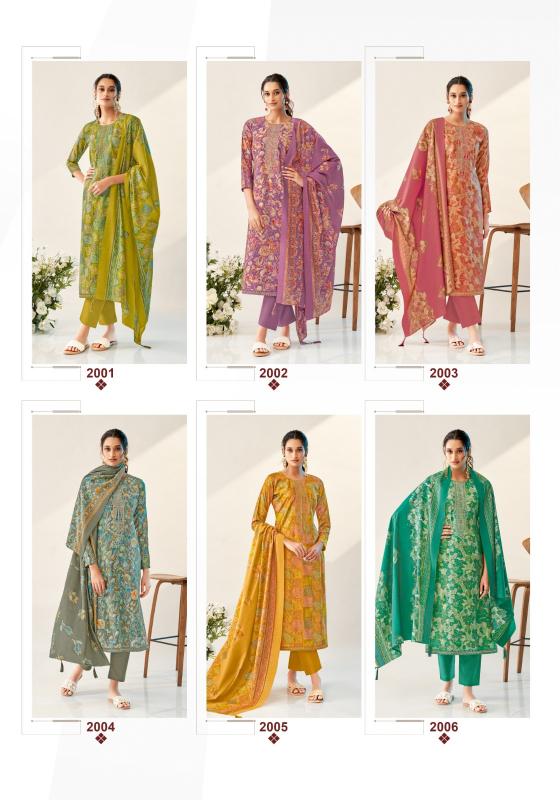 Suryajyoti Kora Vol-2 – Embroidered Dress Material - Wholesale Catalog