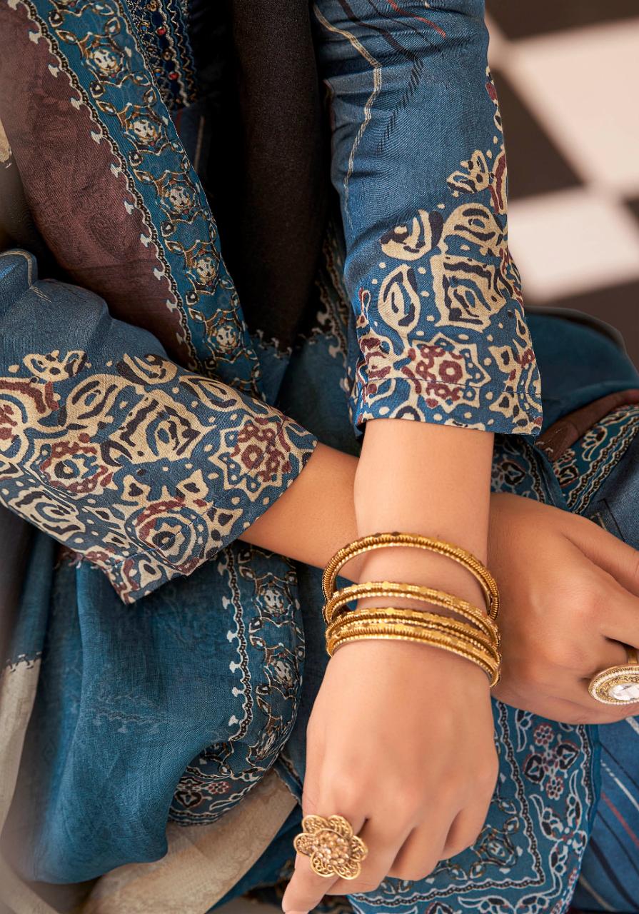 T&M Shikha Pure Muslin Digital Printed Dress Material Collection