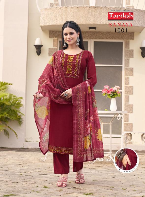 Taniksh Sanaya Vol 1 top kurti brands in india shipping in thiruvalla