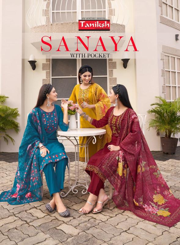Taniksh Sanaya Vol 1 top kurti brands in india shipping in thiruvalla