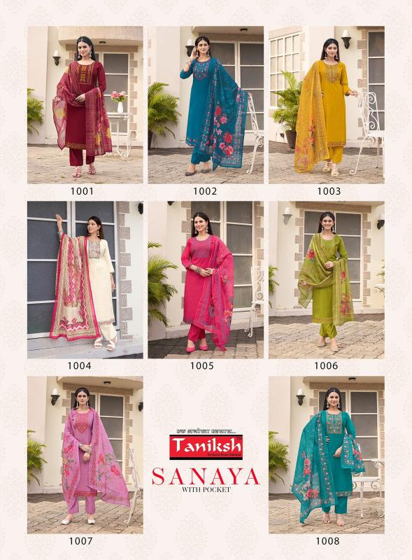 Taniksh Sanaya Vol 1 top kurti brands in india shipping in thiruvalla