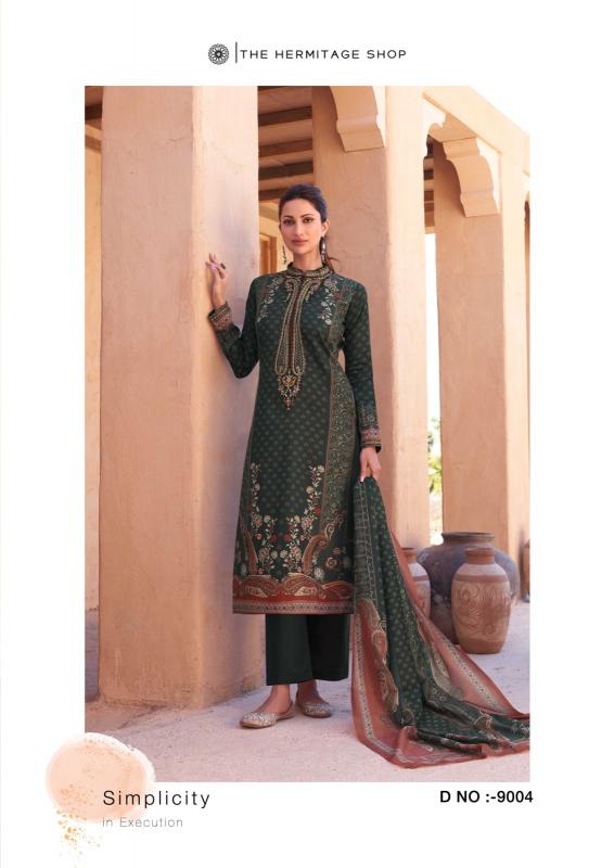The Hermitage Shop Mehqada Pure Viscose Lawn Digital Print Salwar Suits Wholesale catalog 