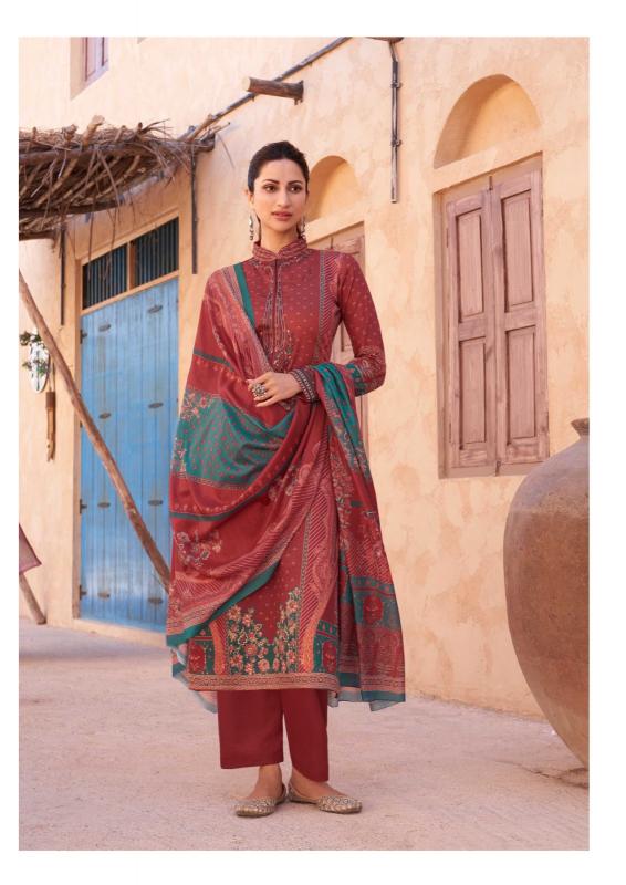 The Hermitage Shop Mehqada Pure Viscose Lawn Digital Print Salwar Suits Wholesale catalog 