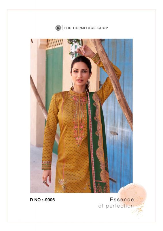 The Hermitage Shop Mehqada Pure Viscose Lawn Digital Print Salwar Suits Wholesale catalog 