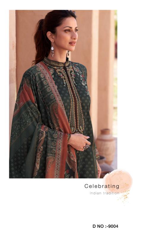 The Hermitage Shop Mehqada Pure Viscose Lawn Digital Print Salwar Suits Wholesale catalog 