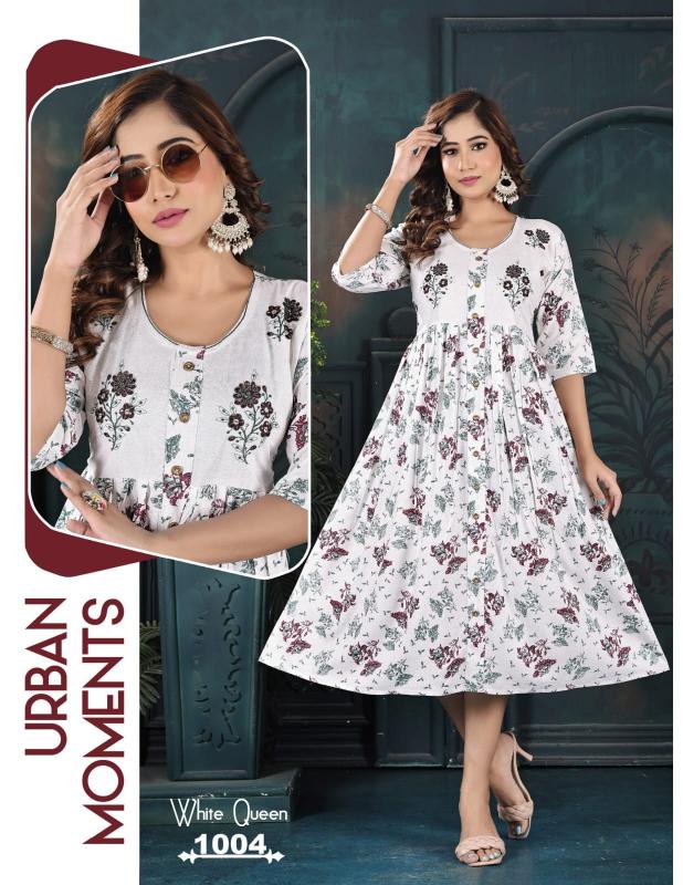 Trendy White Queen Vol 6 online sale of kurtis in india below 400 