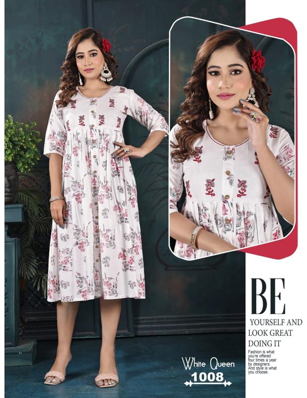 Trendy White Queen Vol 6 online sale of kurtis in india below 400 