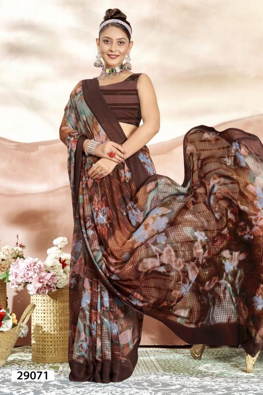 Vallabhi Namasya online georgette saree shopping chennai in india