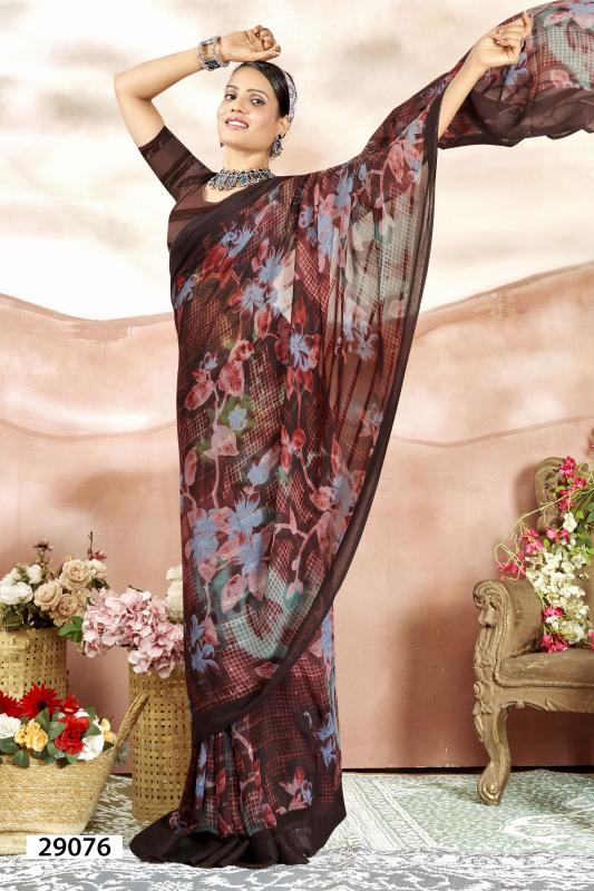 Vallabhi Namasya online georgette saree shopping chennai in india