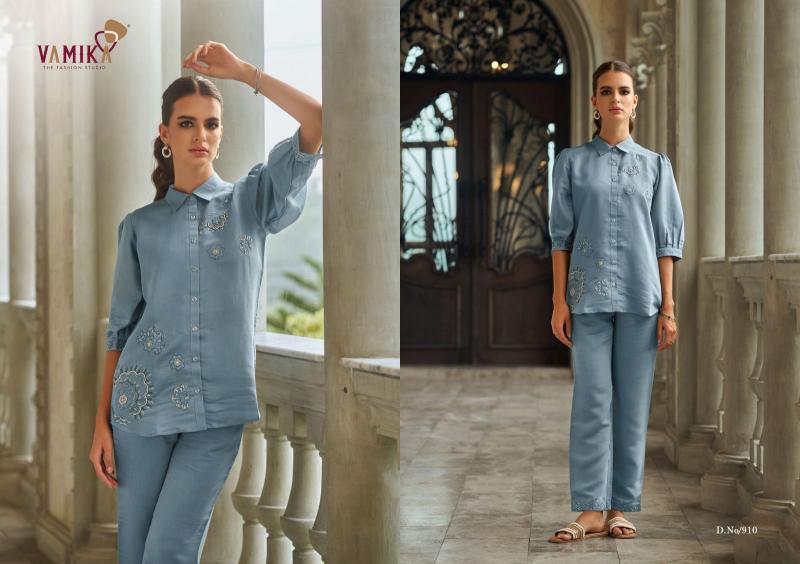 Vamika Aleena Vol 2 (D.NO.907 To 910) Co-Ord Set wholesale catalog