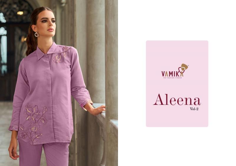 Vamika Aleena Vol 2 (D.NO.907 To 910) Co-Ord Set wholesale catalog
