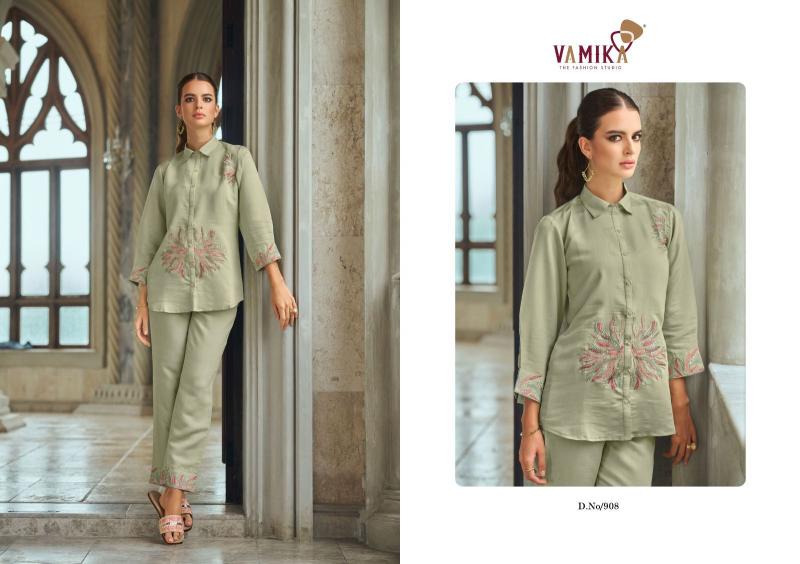 Vamika Aleena Vol 2 (D.NO.907 To 910) Co-Ord Set wholesale catalog