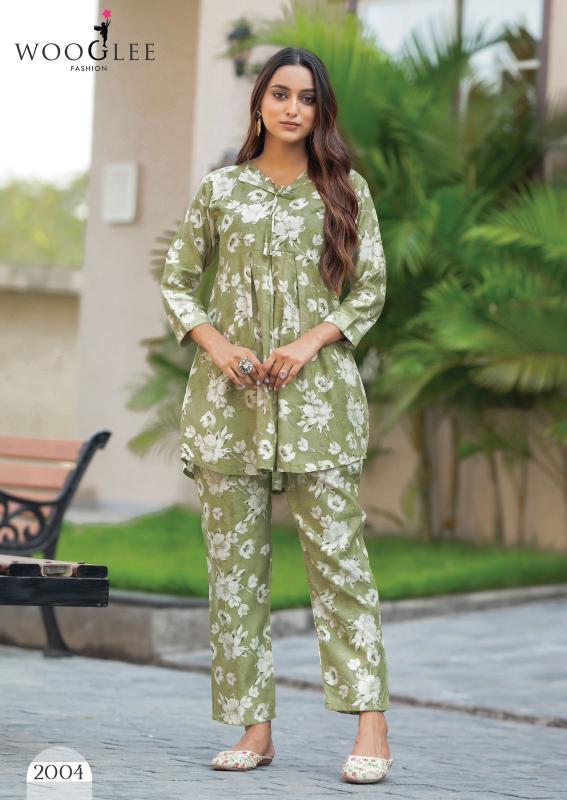 Wooglee Devyani Printed Western Co Ord Set Wholesale Catalog