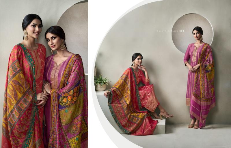 Zisha Glory Crystal weaving jacquard Salwar Kameez Wholesale catalog