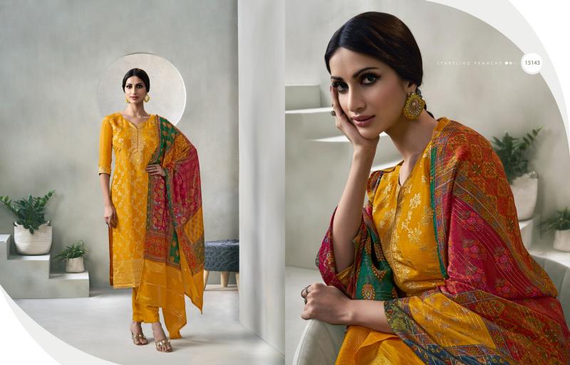 Zisha Glory Crystal weaving jacquard Salwar Kameez Wholesale catalog