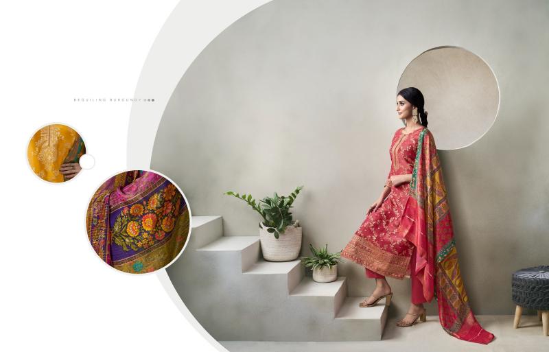 Zisha Glory Crystal weaving jacquard Salwar Kameez Wholesale catalog