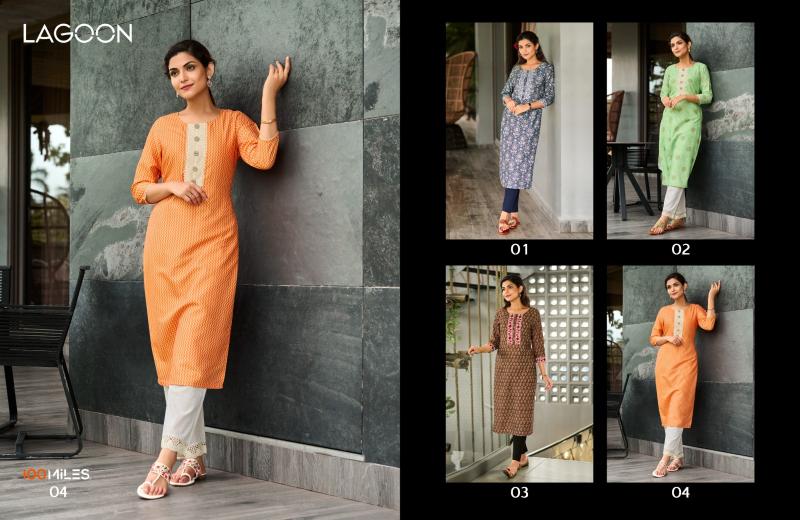 100 Miles Lagoon kurtis designer dress online india