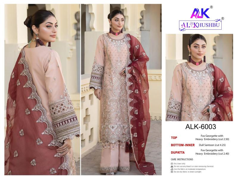 Al Khushbu Agha Noor Georgette Pakistani Suits Wholesale Catalog