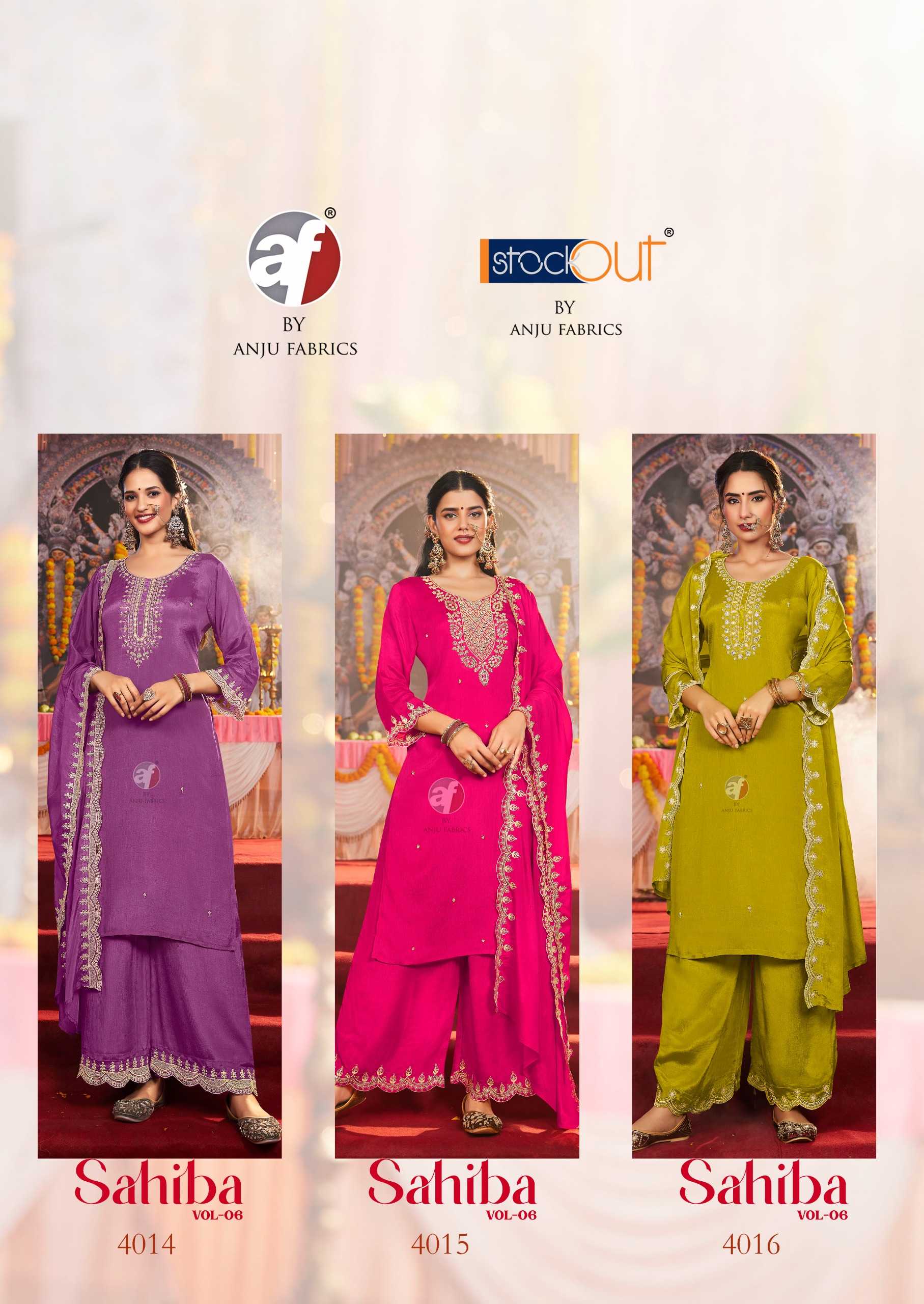 Anju Fabrics Sahiba Vol 6 Amazon Kurti Shopping Ladies India