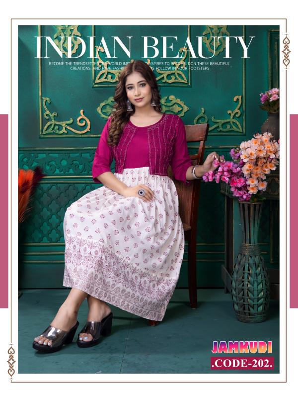 BEAUTY JAMKUDI VOL 2 long kurtis for womens online india