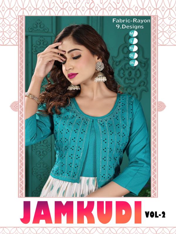 BEAUTY JAMKUDI VOL 2 long kurtis for womens online india
