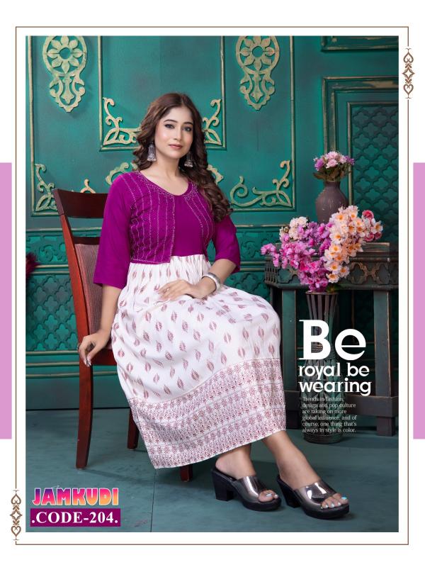 BEAUTY JAMKUDI VOL 2 long kurtis for womens online india