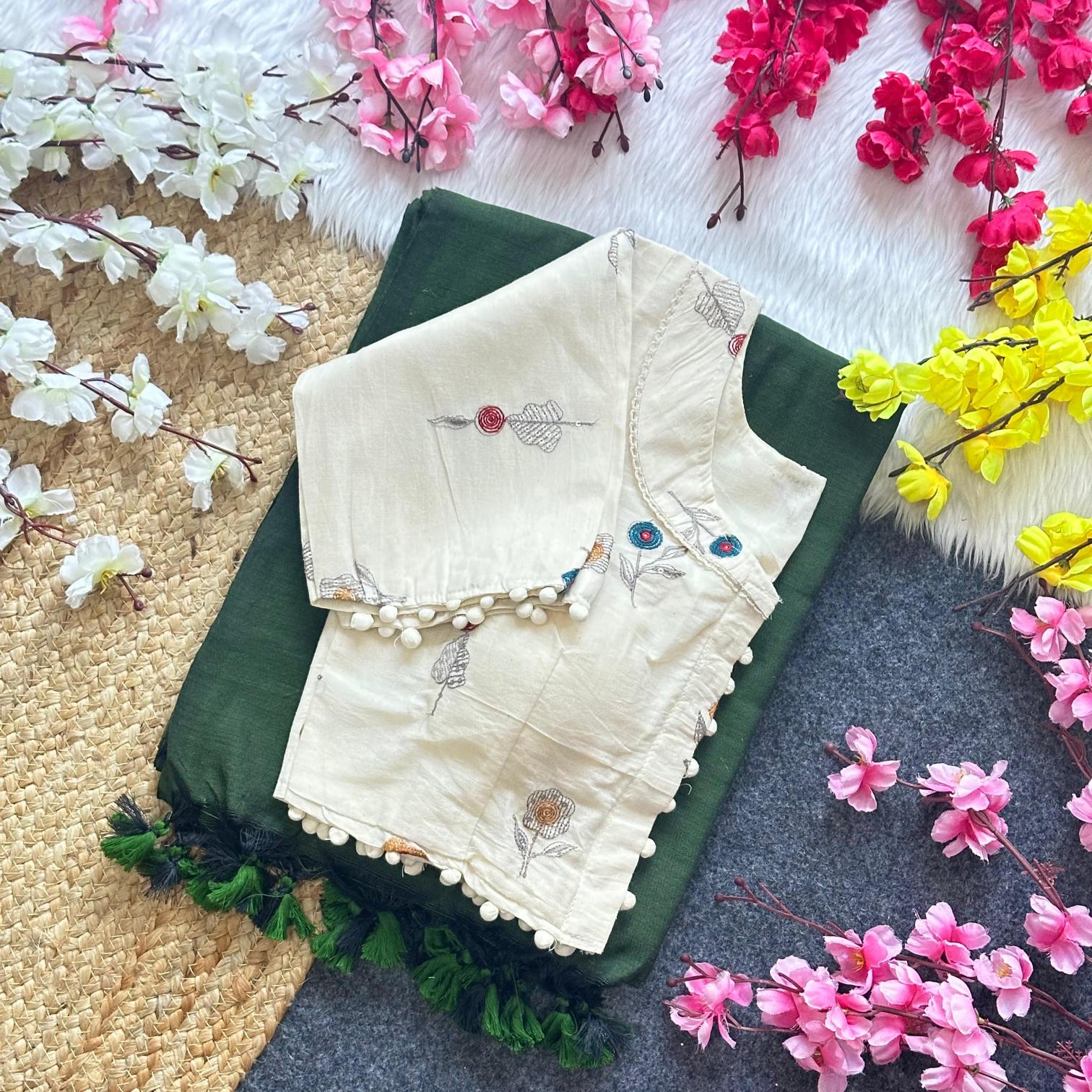Blousewala Hk17 Vol 2 best cotton sarees in india