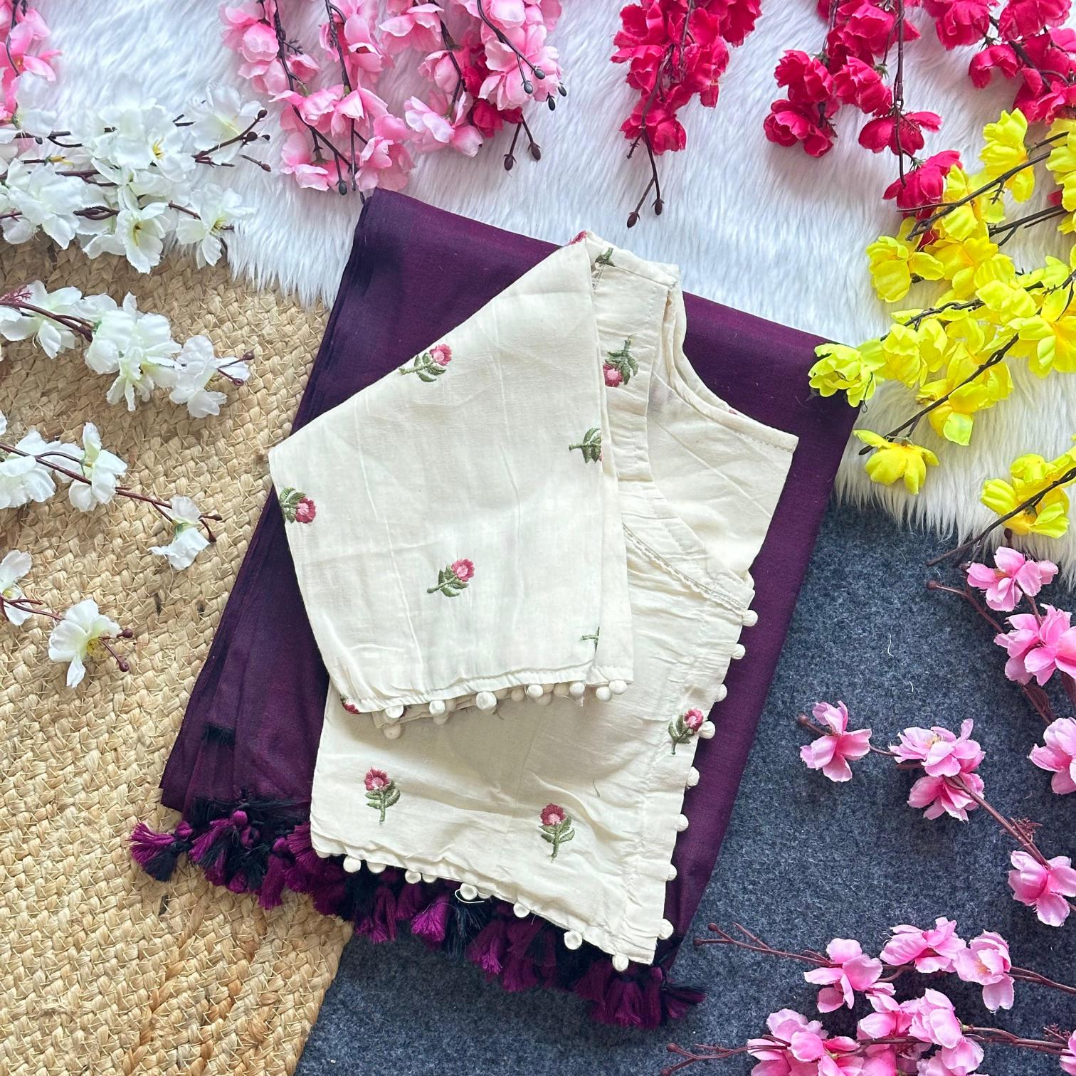 Blousewala Hk17 Vol 2 best cotton sarees in india