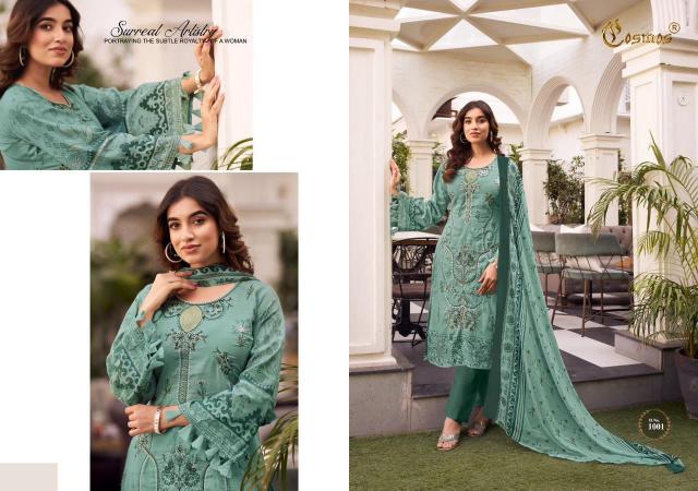 Cosmos Noor Premium Emberoidered Vol 1 salwar kameez wholesaler in surat