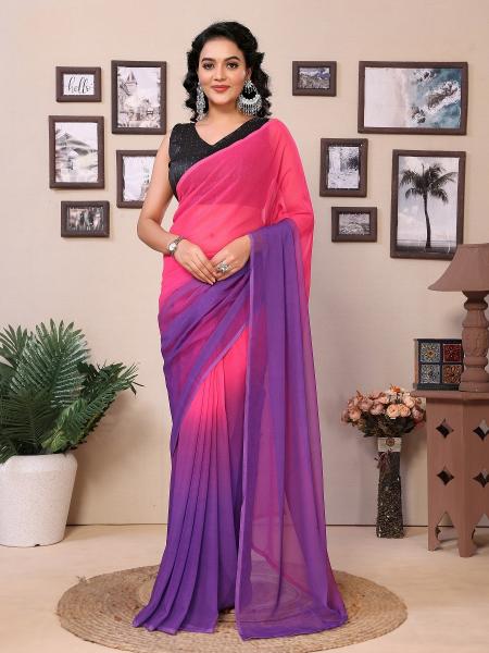 Dazira Meera 242 Fancy Georgette ready to wear saree online shopping in india