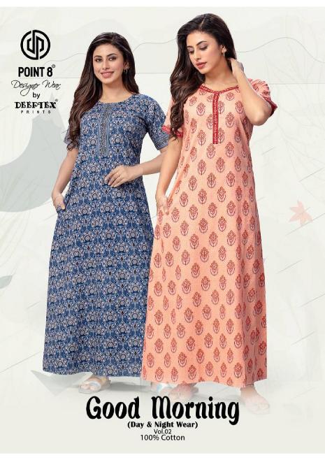 Deeptex Good Morning Vol-2 – Cotton Nighty - Wholesale Catalog