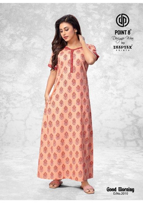 Deeptex Good Morning Vol-2 – Cotton Nighty - Wholesale Catalog