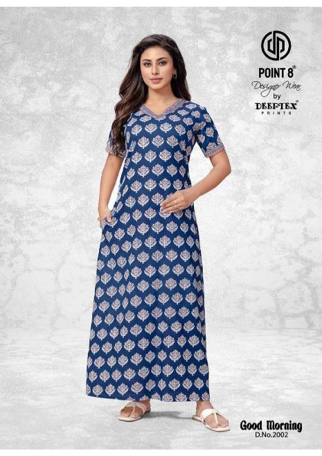 Deeptex Good Morning Vol-2 – Cotton Nighty - Wholesale Catalog