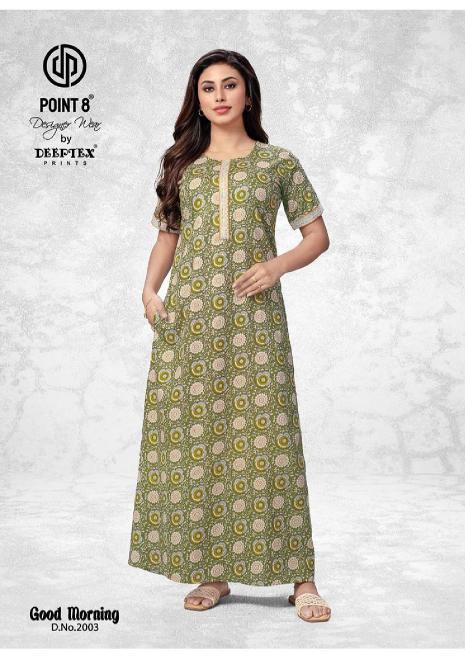 Deeptex Good Morning Vol-2 – Cotton Nighty - Wholesale Catalog