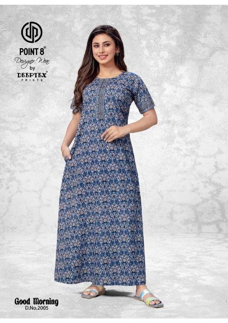Deeptex Good Morning Vol-2 – Cotton Nighty - Wholesale Catalog