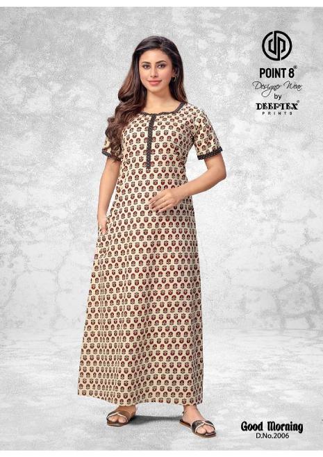 Deeptex Good Morning Vol-2 – Cotton Nighty - Wholesale Catalog