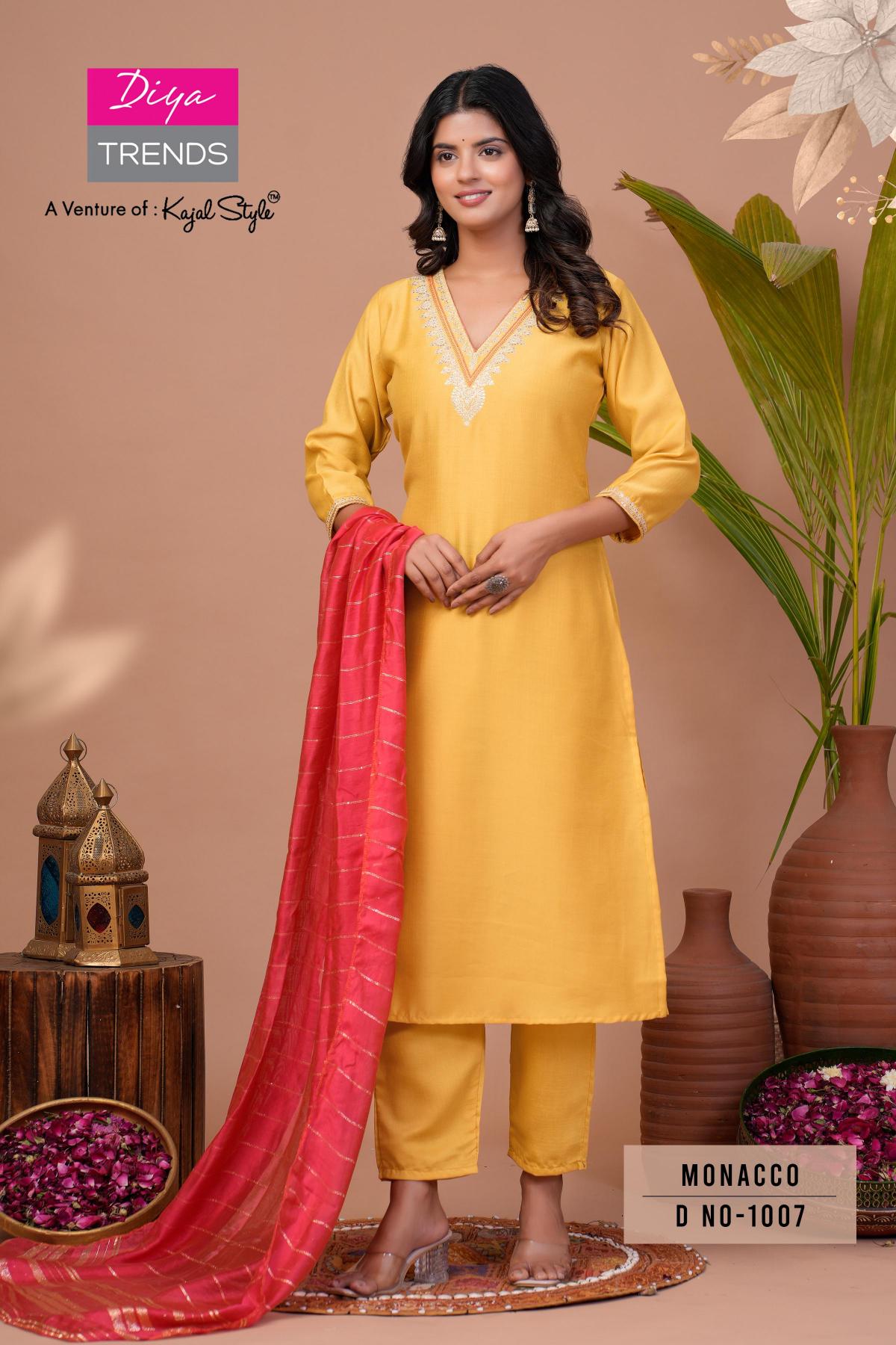 Diya Monacco Vol 1 Embroidery Wholesale Catalog