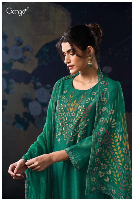 Ganga Alpa 3102 Premium Pure Bemberg Silk Salwar Kameez Wholeslae Catalog
