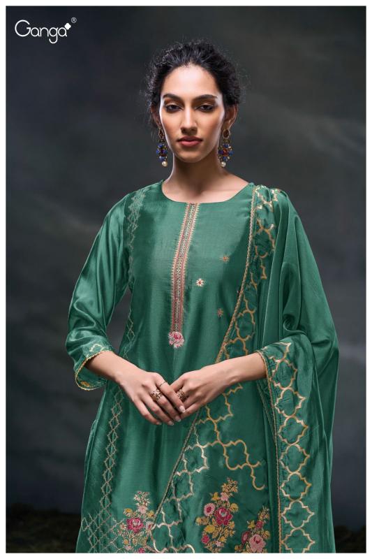Ganga Arunny 3004 Premium Pure Viscose Salwar Suits wholesale catalog
