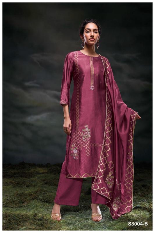 Ganga Arunny 3004 Premium Pure Viscose Salwar Suits wholesale catalog