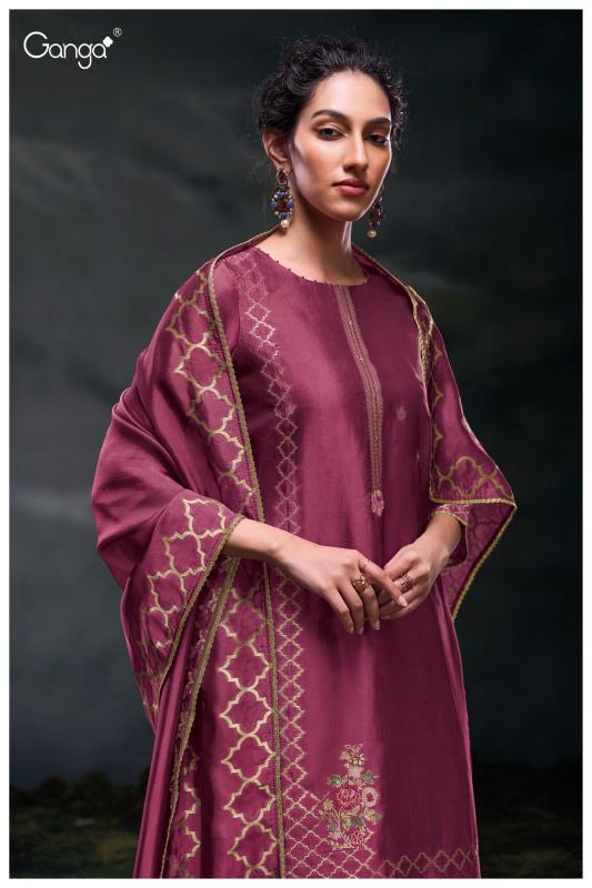 Ganga Arunny 3004 Premium Pure Viscose Salwar Suits wholesale catalog