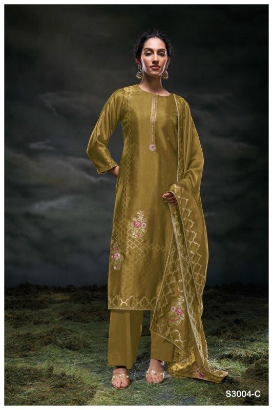 Ganga Arunny 3004 Premium Pure Viscose Salwar Suits wholesale catalog