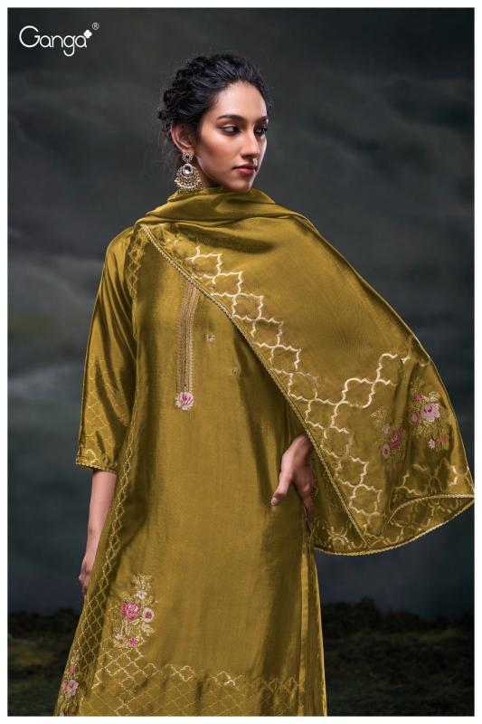 Ganga Arunny 3004 Premium Pure Viscose Salwar Suits wholesale catalog