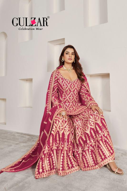 Gulzar Gotakari 2091 - 2093 Premium Chinnon Salwar Kameez Wholesale Catalog