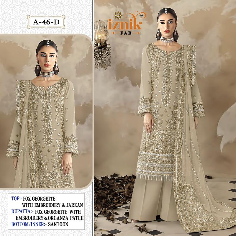 Iznik 46 ABCD wholesale market for pakistani suits in hyderabad
