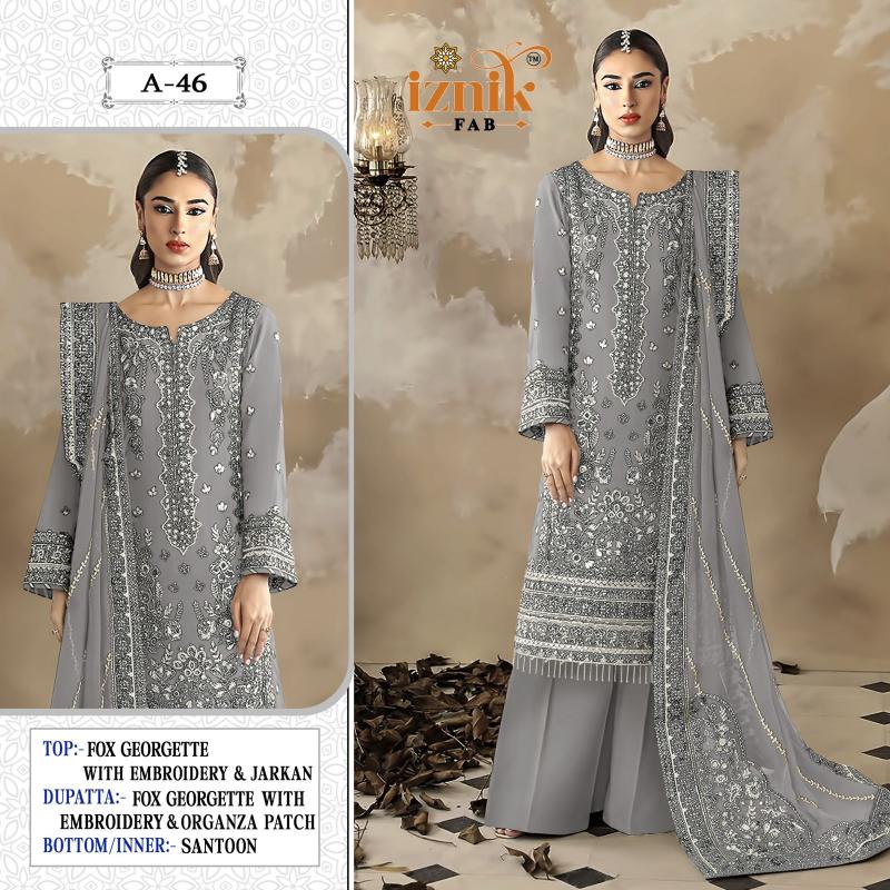 Iznik 46 ABCD wholesale market for pakistani suits in hyderabad