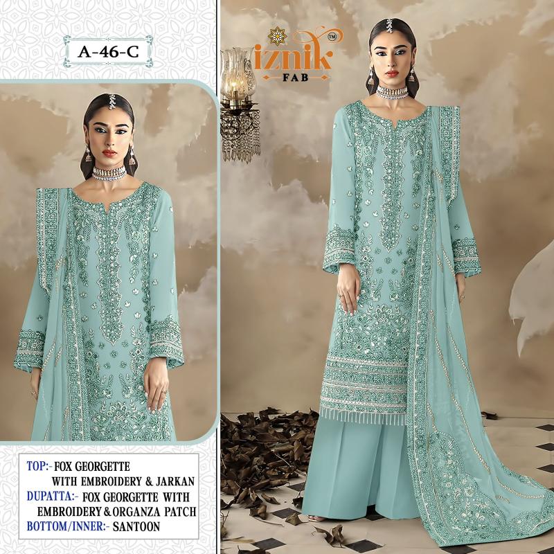 Iznik 46 ABCD wholesale market for pakistani suits in hyderabad