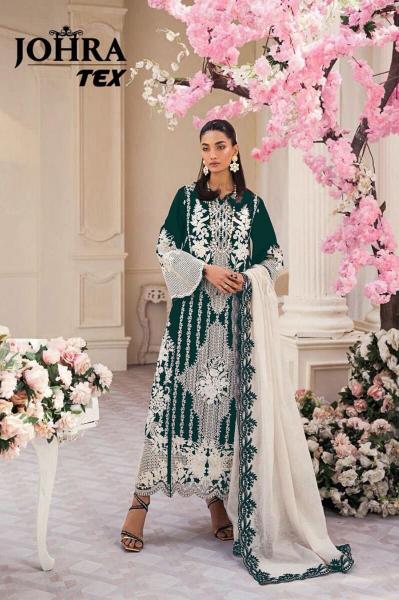 Johra Tex 147 K Embroidered pakistani suits wholesalers in hyderabad