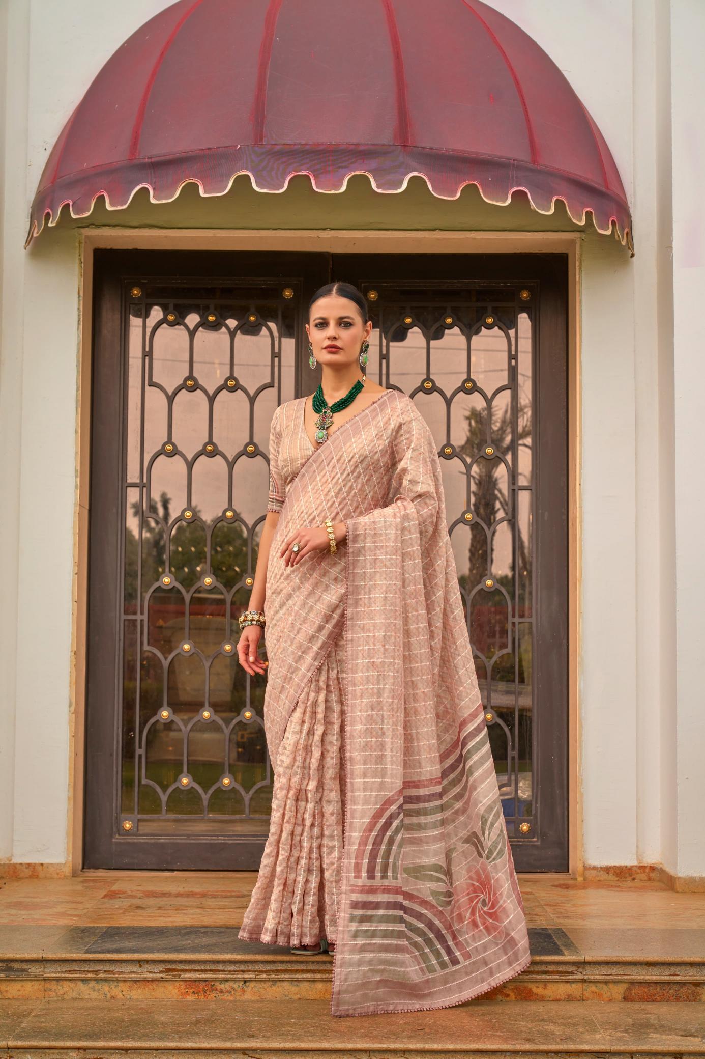 Kala Jamun Luxuria Tissue Silk most expensive saree brand in india