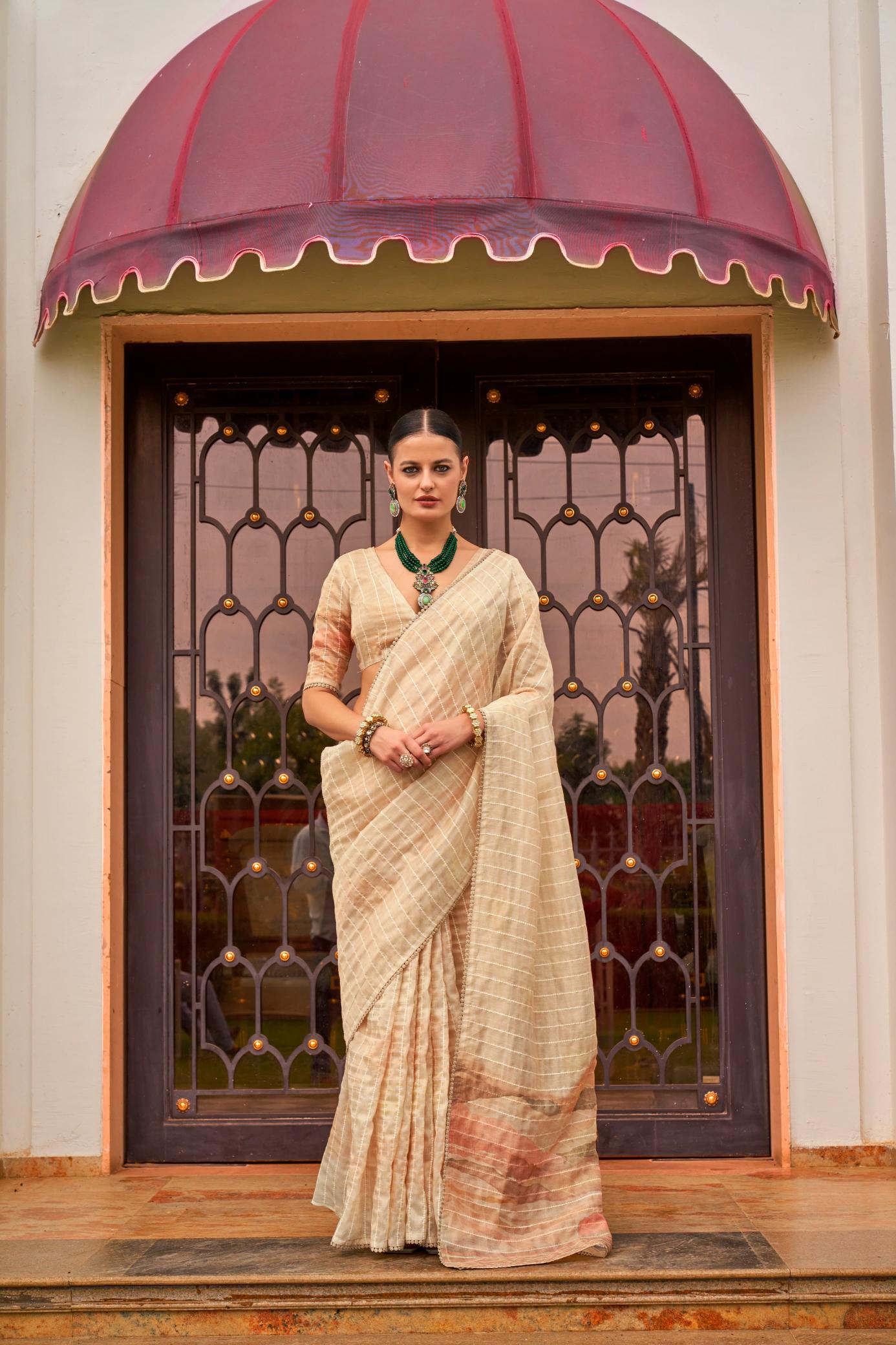 Kala Jamun Luxuria Tissue Silk most expensive saree brand in india